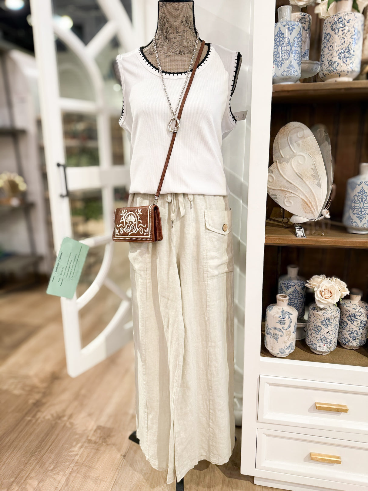 BUTTON POCKET PANT