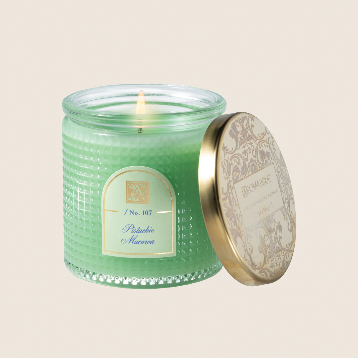 Pistachio 6 oz. Textured Candle