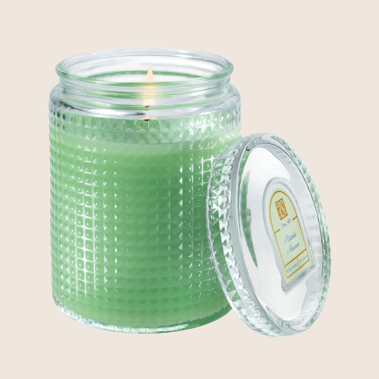 Pistachio Macaroon 5 oz. Textured Candle