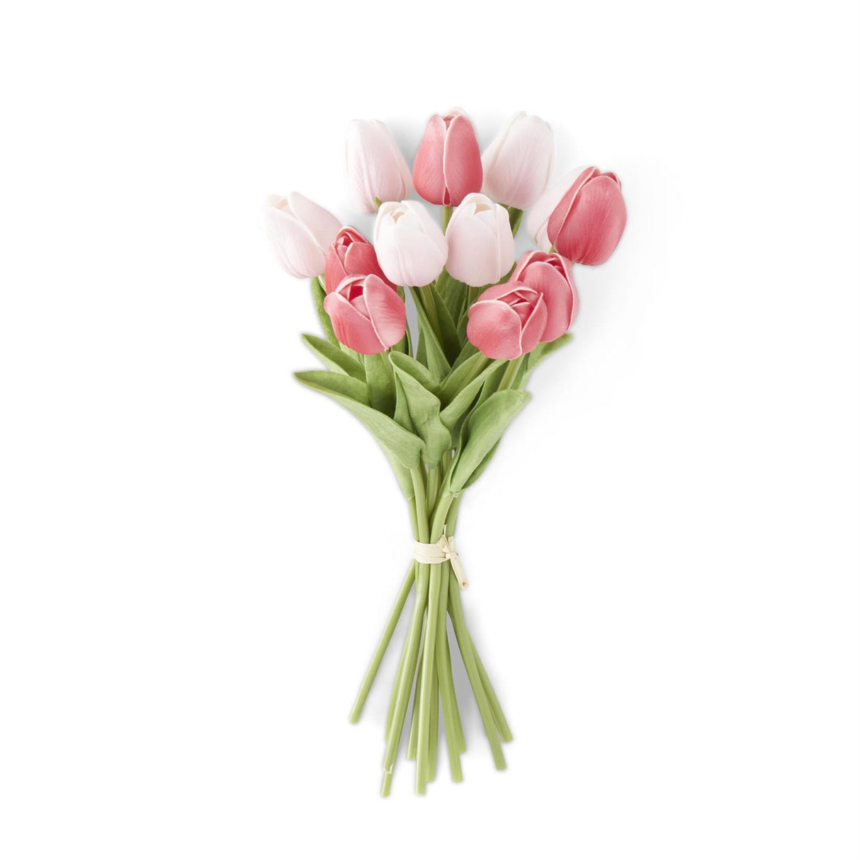 13.5 Inch Pink/Rose Real Touch Mini Tulip Stem