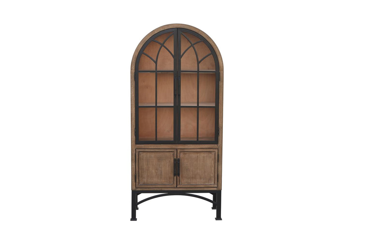 Victoria Half Door Cabinet in Antique Natural