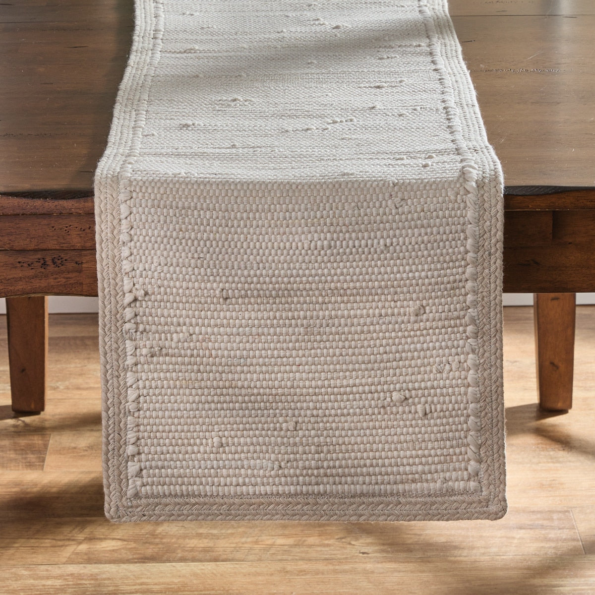 Dune Table Runner 15X72 -Pebble