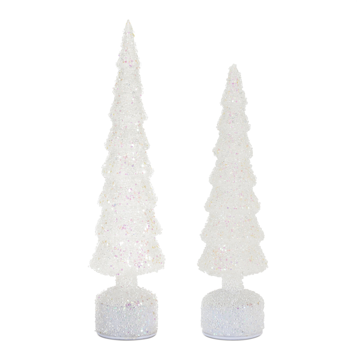 LED Tree (Set of 2) 16.5"H, 18.5"H
