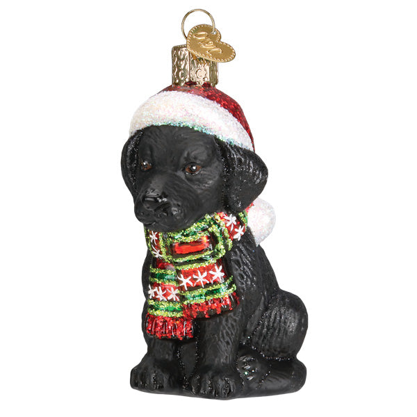 HOLIDAY BLACK LABRADOR PUPPY