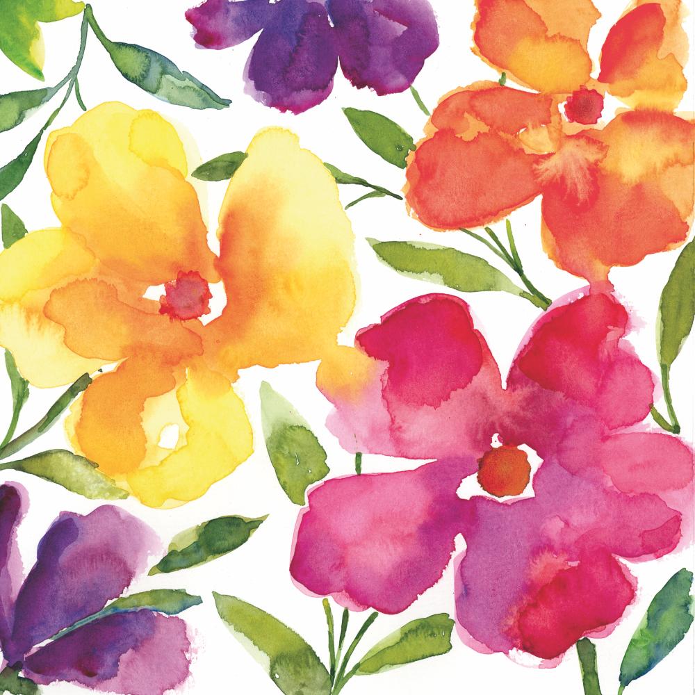 LUNCH NAPKIN - HAPPY BLOOMERS