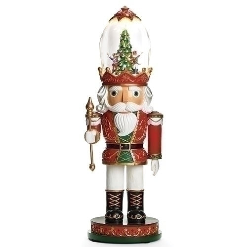 #I -16"H LIGHTED MUSICAL HAT SCENE NUTCRACKER WITH ROTATION