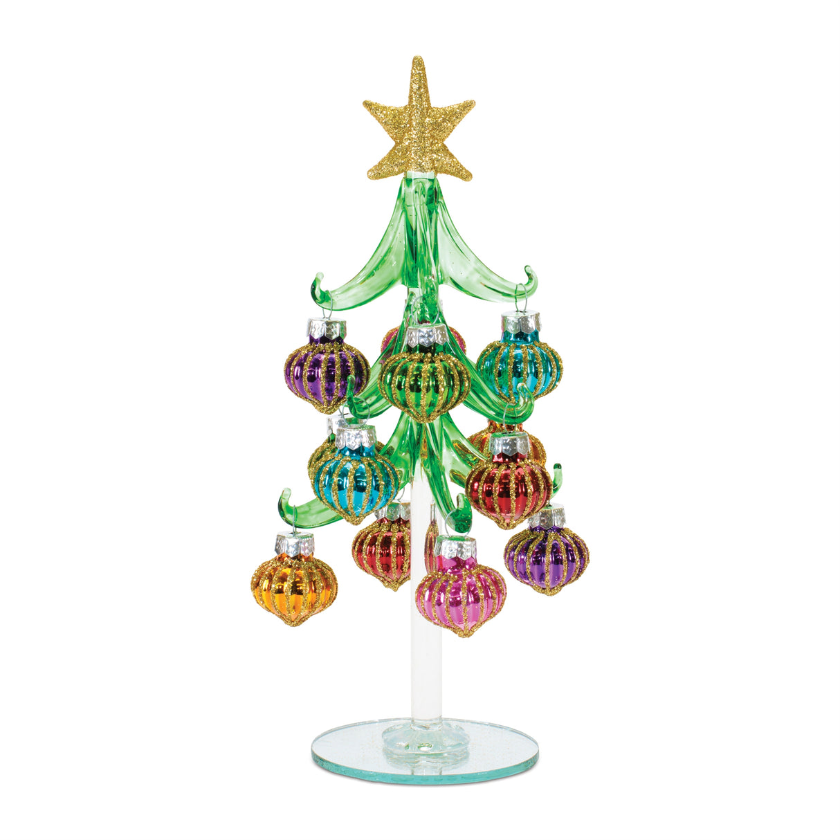 Tree w/12 Mini Ornaments