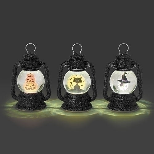 3"H LIGHTED HALLOWEEN LANTERN 3 ASSORTED