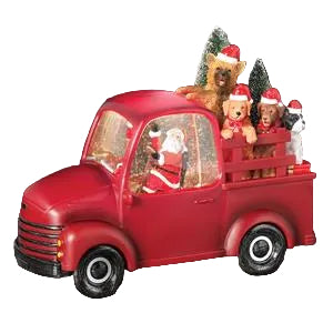 GLOBE #7 -7.75" LIGHTED SWIRL TRUCK DOGS