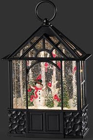 GLOBE #33 -9.75"H LIGHTED SWIRL GAZEBO