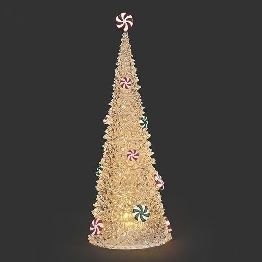 18"H LIGHTED CANDY TREEWARM WHITE LIGHT