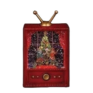 5"H LIGHTED NUTCRACKER TV