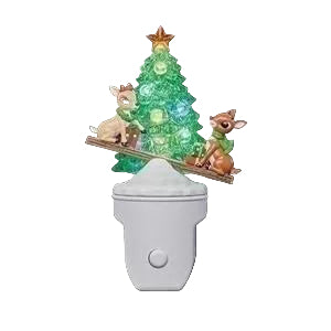 6.7"H RUDOLPH & CLARICE SEESAW