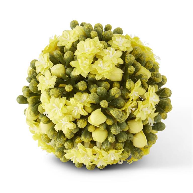 4 Inch Yellow Kalanchoe Ball