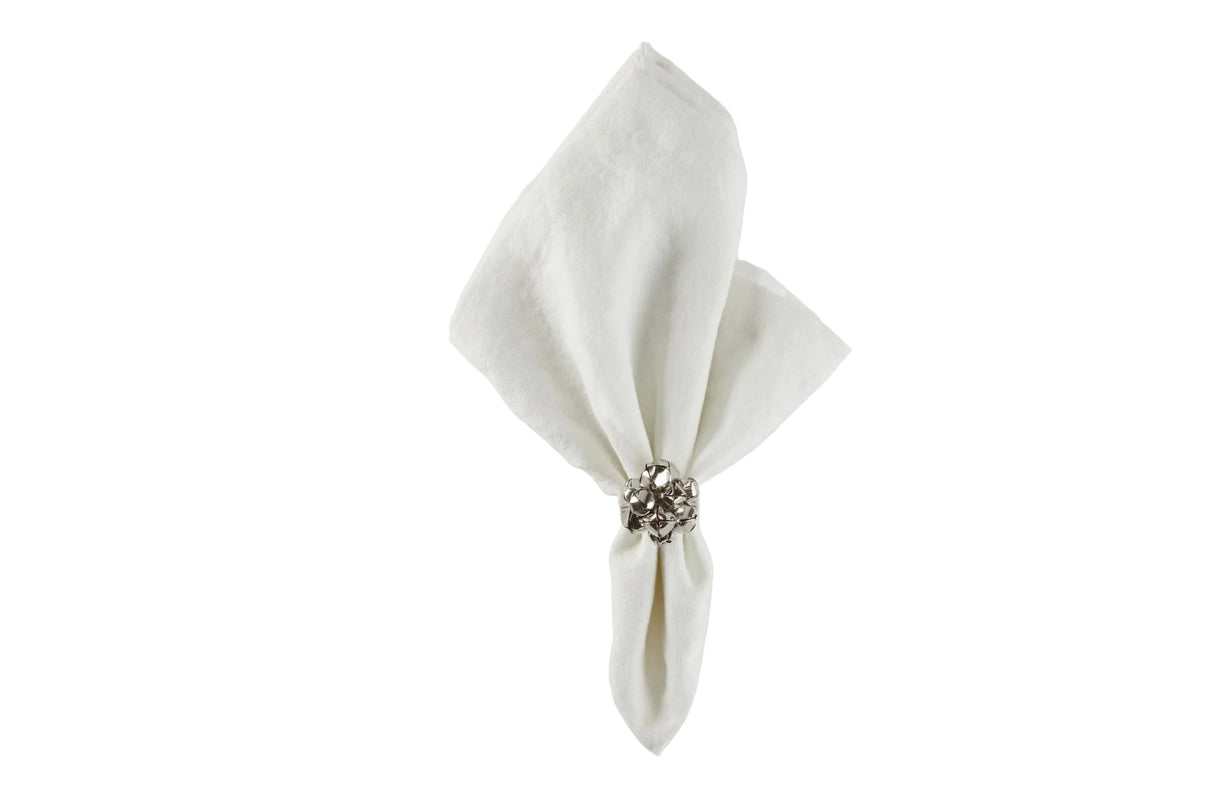 Silver Bell Cluster Napkin Ring