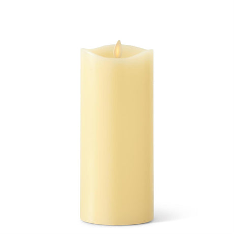Ivory Wax Luminara Tall Indoor Pillar Candle