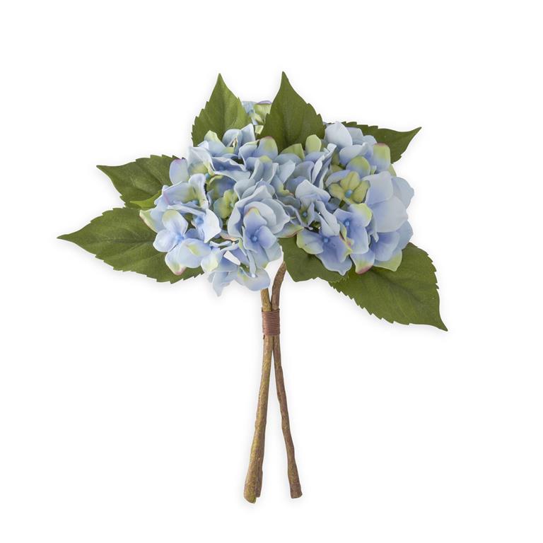 15 Inch Blue Hydrangea Bundle (3 Stems)