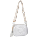 Chic Design Zipper Tassel Crossbody Bag