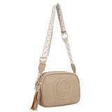 Chic Design Zipper Tassel Crossbody Bag