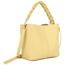 Chic Texture Handle Tote Bag