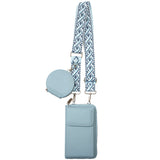 2in1 Crossbody Wallet W Coin Purse Set