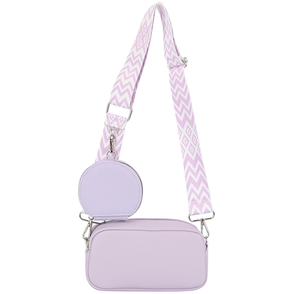 2in1 Crossbody Bag W Coin Purse Set