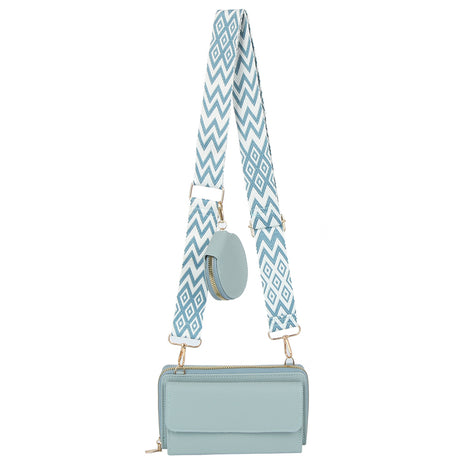 2in1 Crossbody Bag W Coin Purse Set