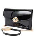 Smooth Glossy Clutch Crossbody Bag