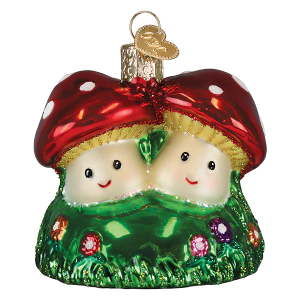 HAPPY MUSHROOMS ORNAMENT