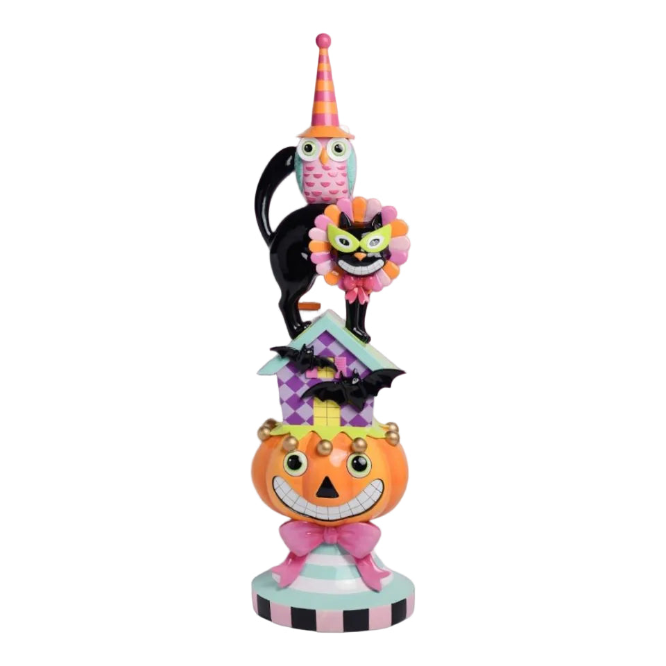 36" Stacked Characters Finial
