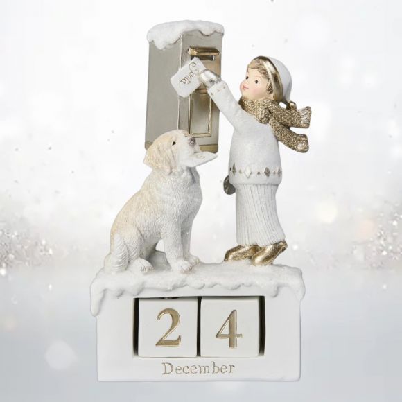 8" Child with Letter Advent