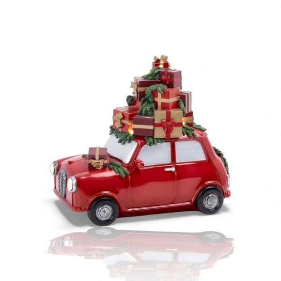 8" LED Vintage Car with Gifts
