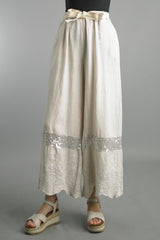 EMBELLISHED PANTS