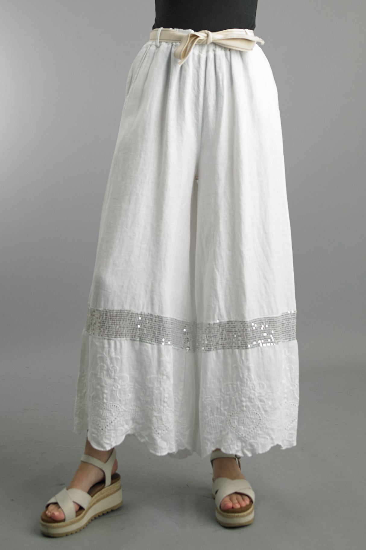 EMBELLISHED PANTS