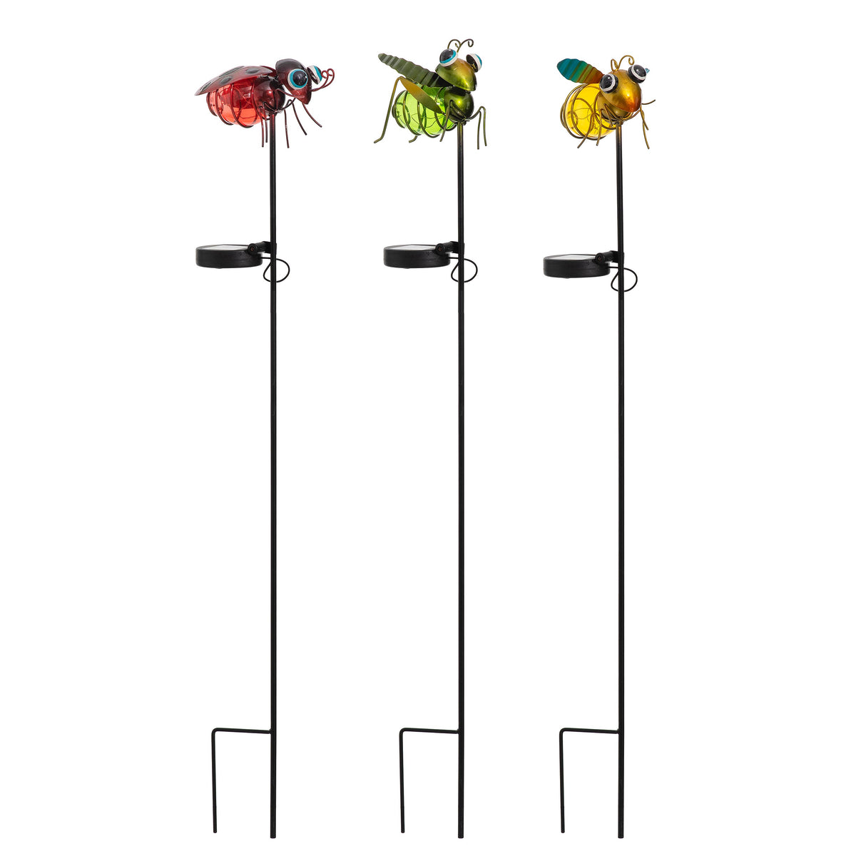 Mini Bug Solar Garden Stake, 31"