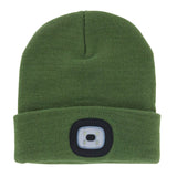 Night Scope Night Watch Rechargeable LED Beanie Bl