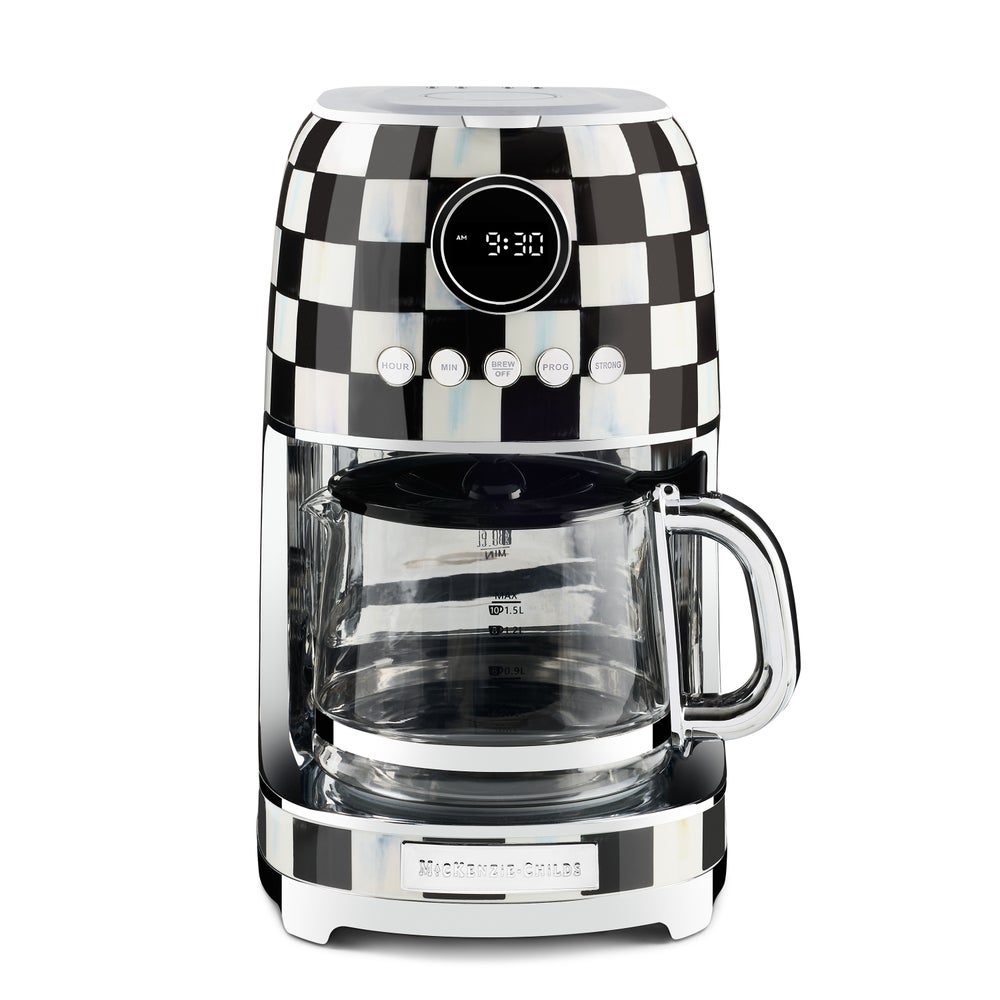 Courtley Check Drip Coffee Maker