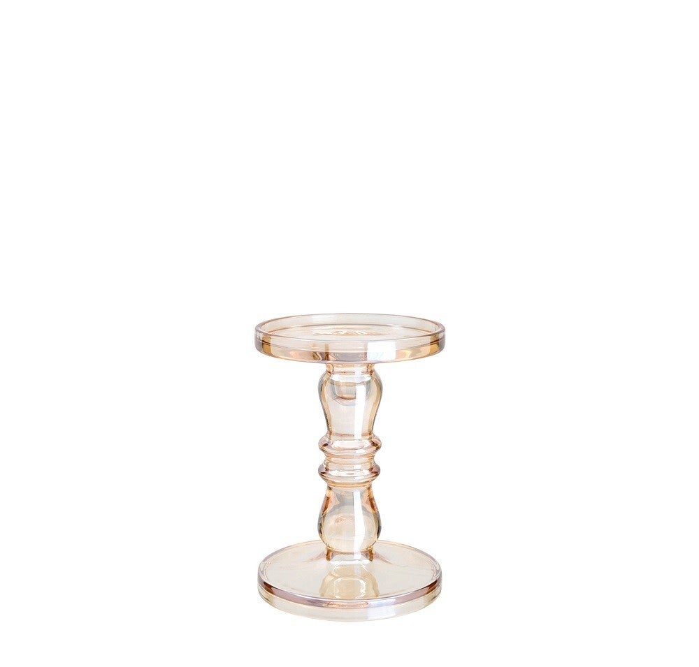 D5.1"H7.7" - Glass Candle Holder