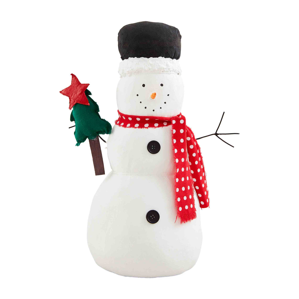 Large Canvas Snowman