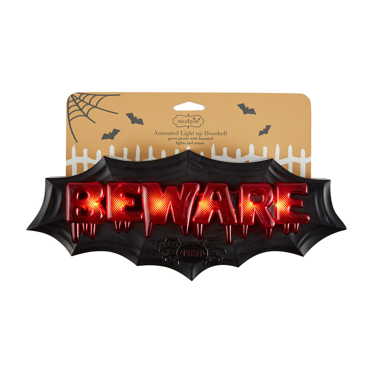 Beware Halloween Door Décor