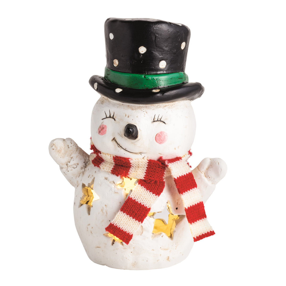 Small Snowman Luminary