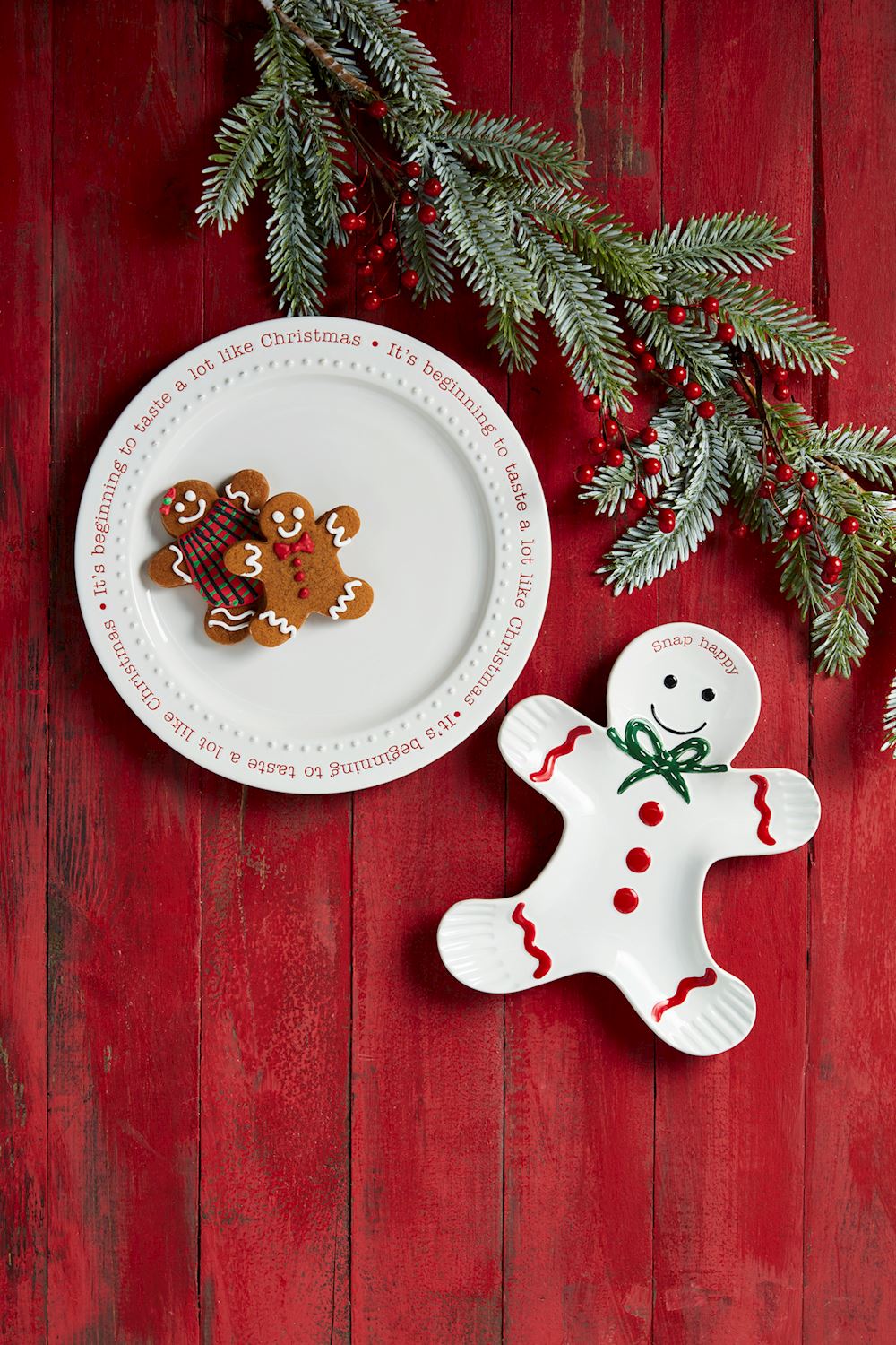 NESTED GINGERBREAD PLATTERS