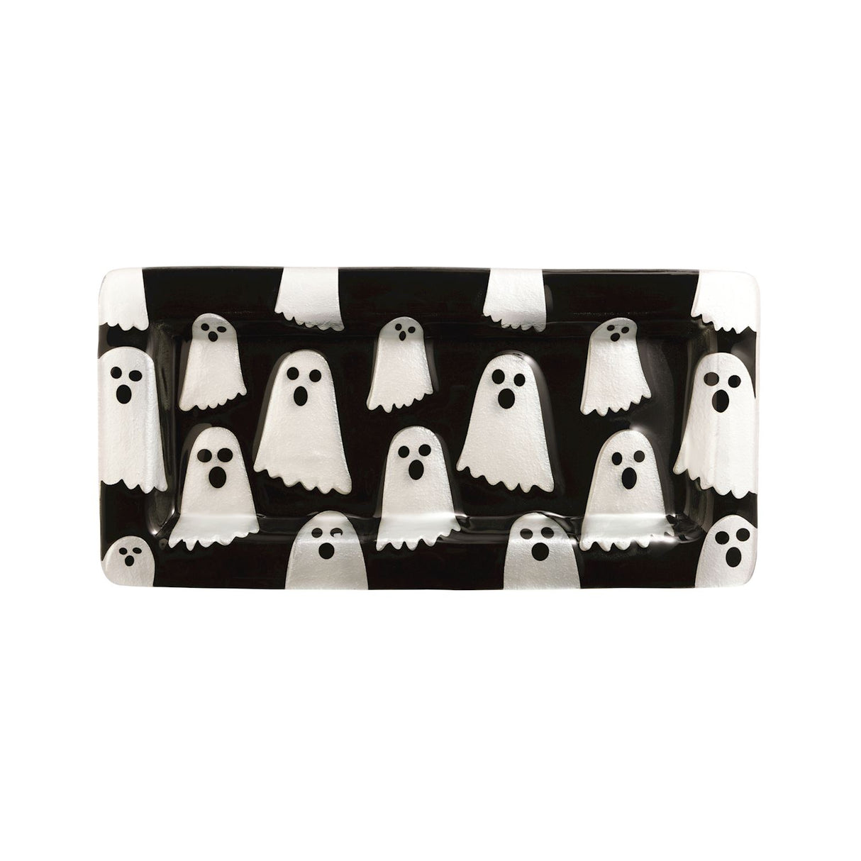 GHOST SLUMP GLASS TRAY