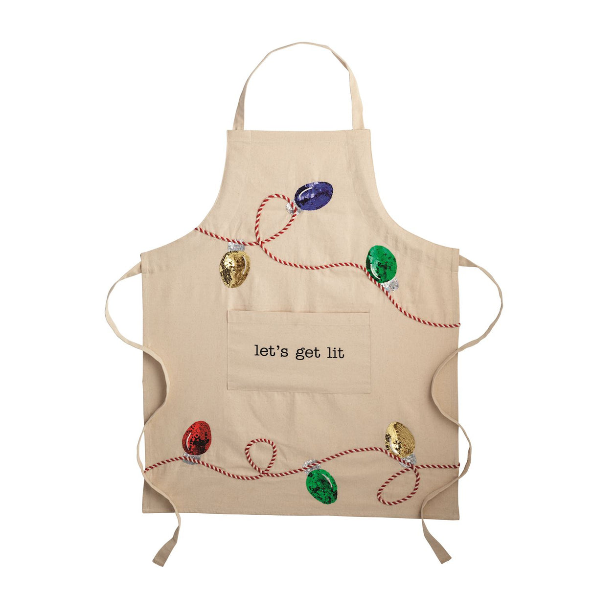 Lights Sequin Apron