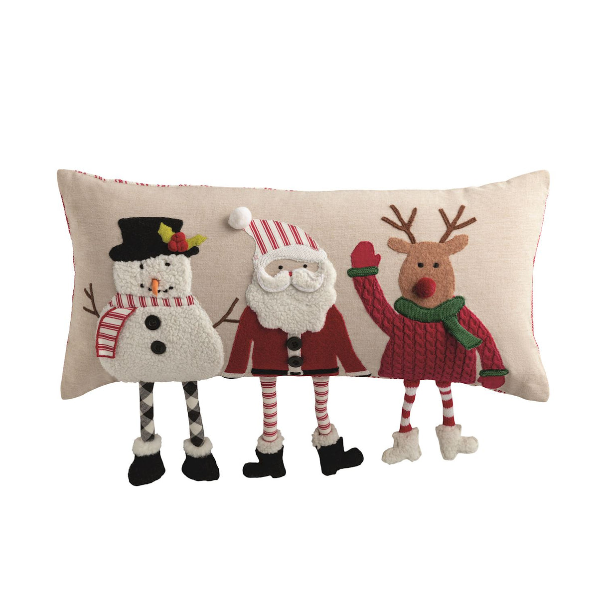 Christmas Dangle Leg Pillow