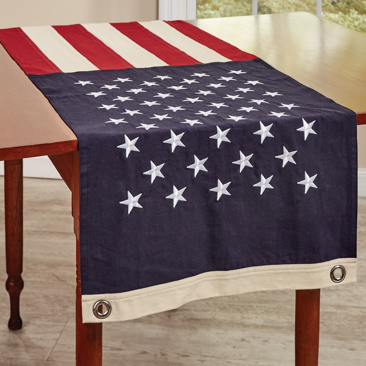 Star Spangled Table Runner/Swag 72" L