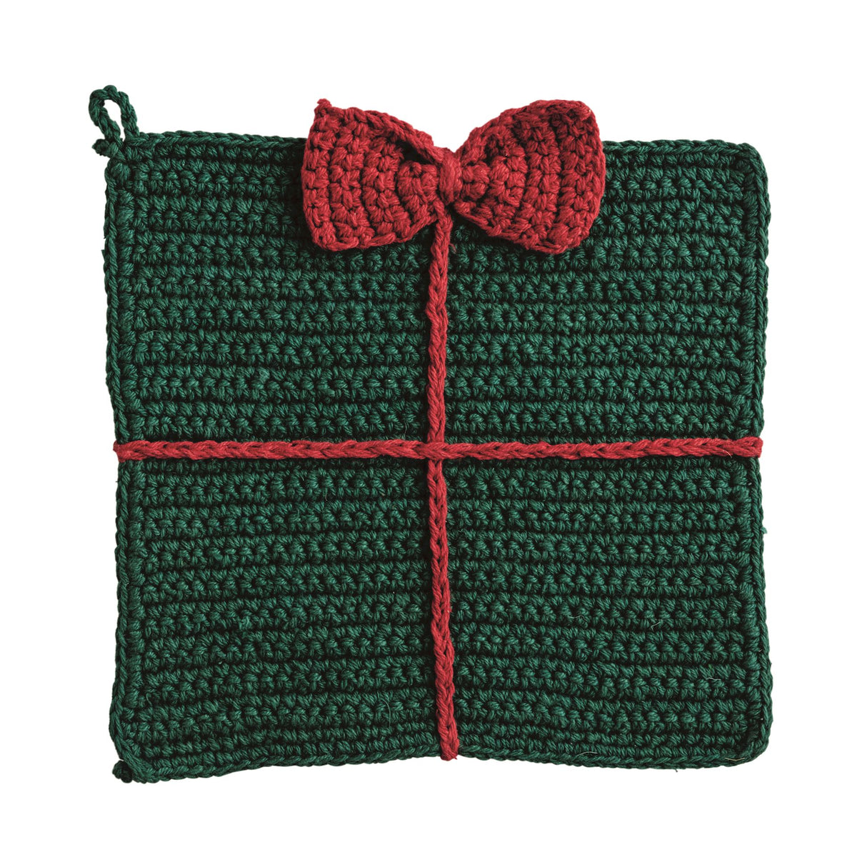 Present Crochet Trivet