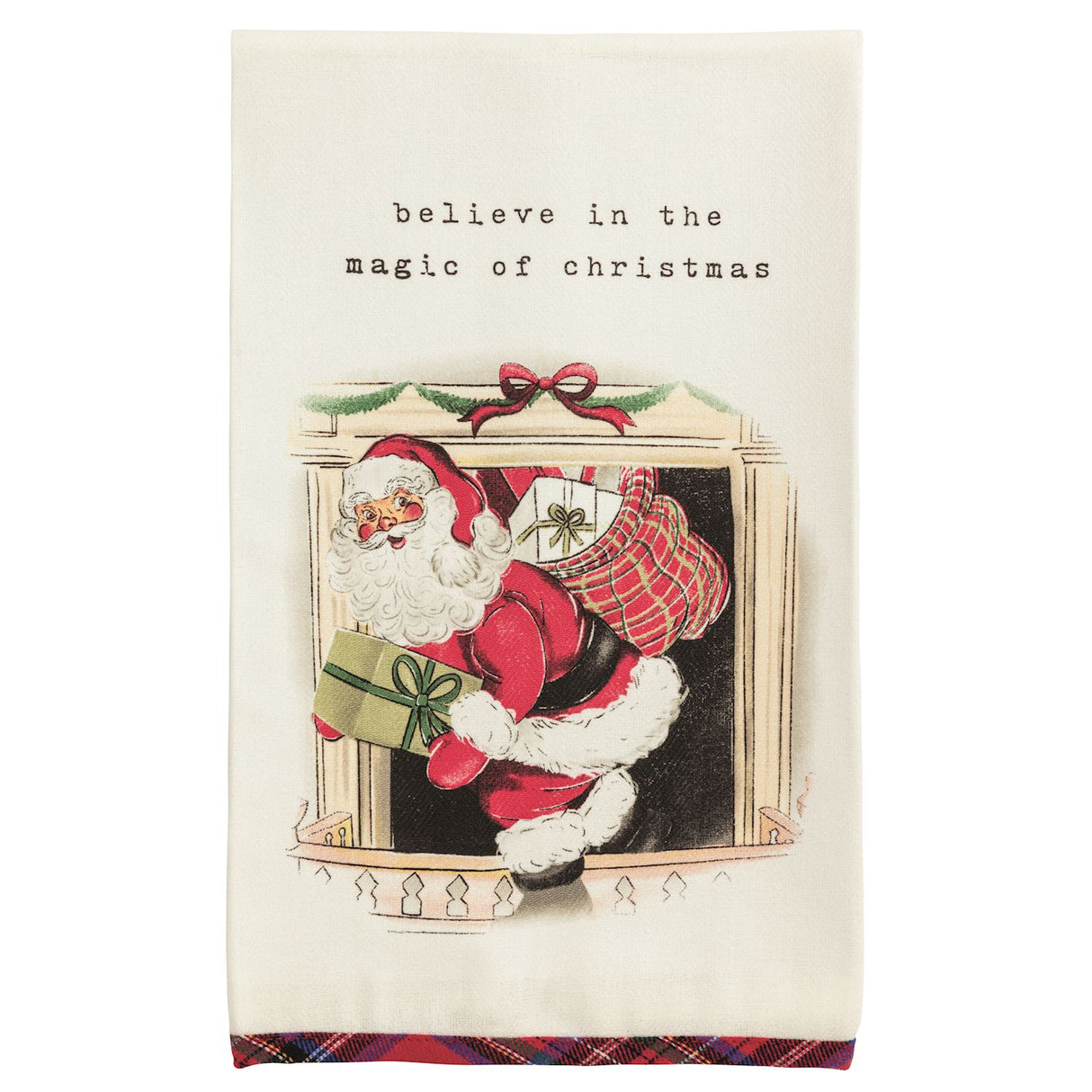 FIREPLACE PRINTED TOWEL