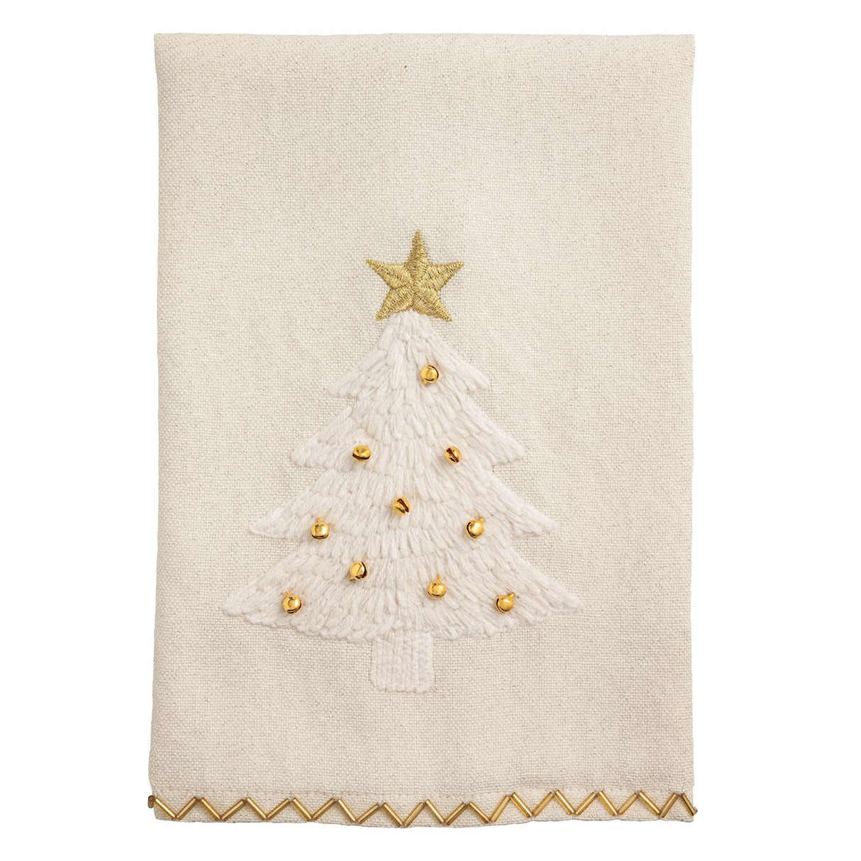 TREE EMBROIDERED TOWEL
