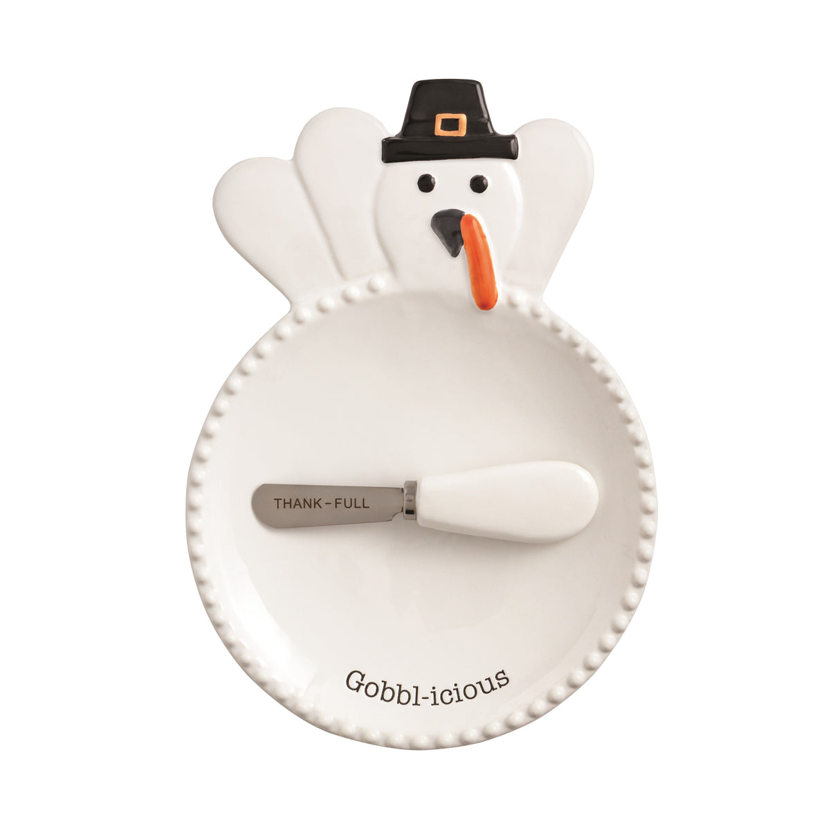 Turkey Plate & Spreader Set